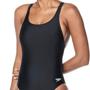 Speedo Women's Swimsuit One Piece Prolt Super Pro Black 24 NWT